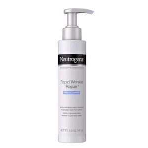 New Neutrogena Rapid Wrinkle Repair Prep Cleanser 5oz Face